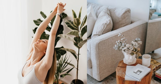 Refuse to indulge in mental exhaustion. Get up and start tidying up your living space. You'll find that your soul feels cleansed too.