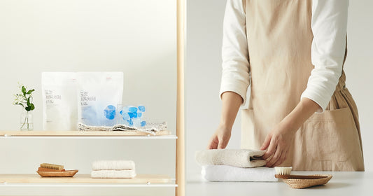SAY Goodbye to heavy and inconvenient liquid detergent, replace it with a convenient and safe laundry capsule๐๐ฉโ๐ฆณ