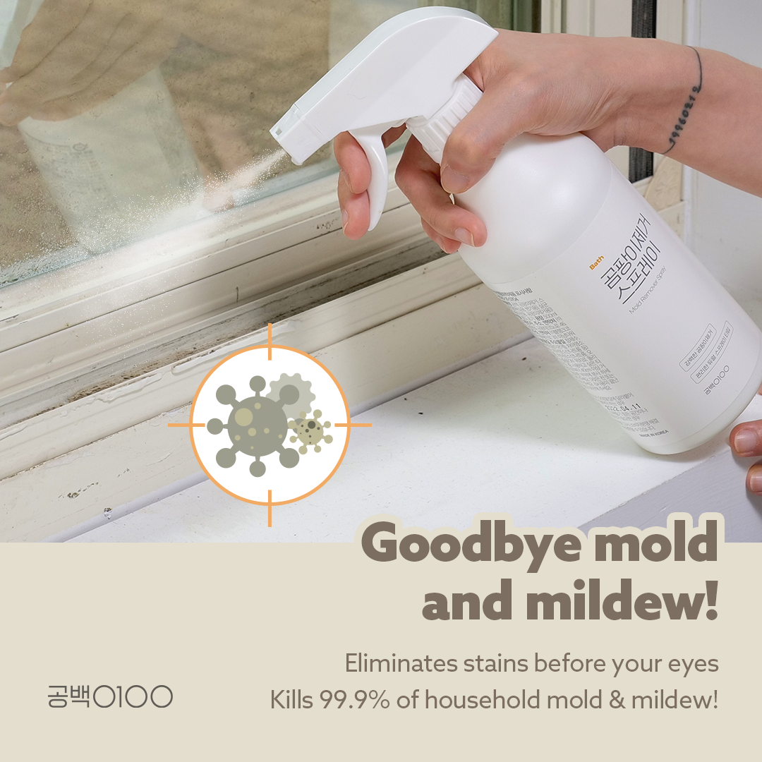 Mold Remover Spray Combo Set (2 Bottles)