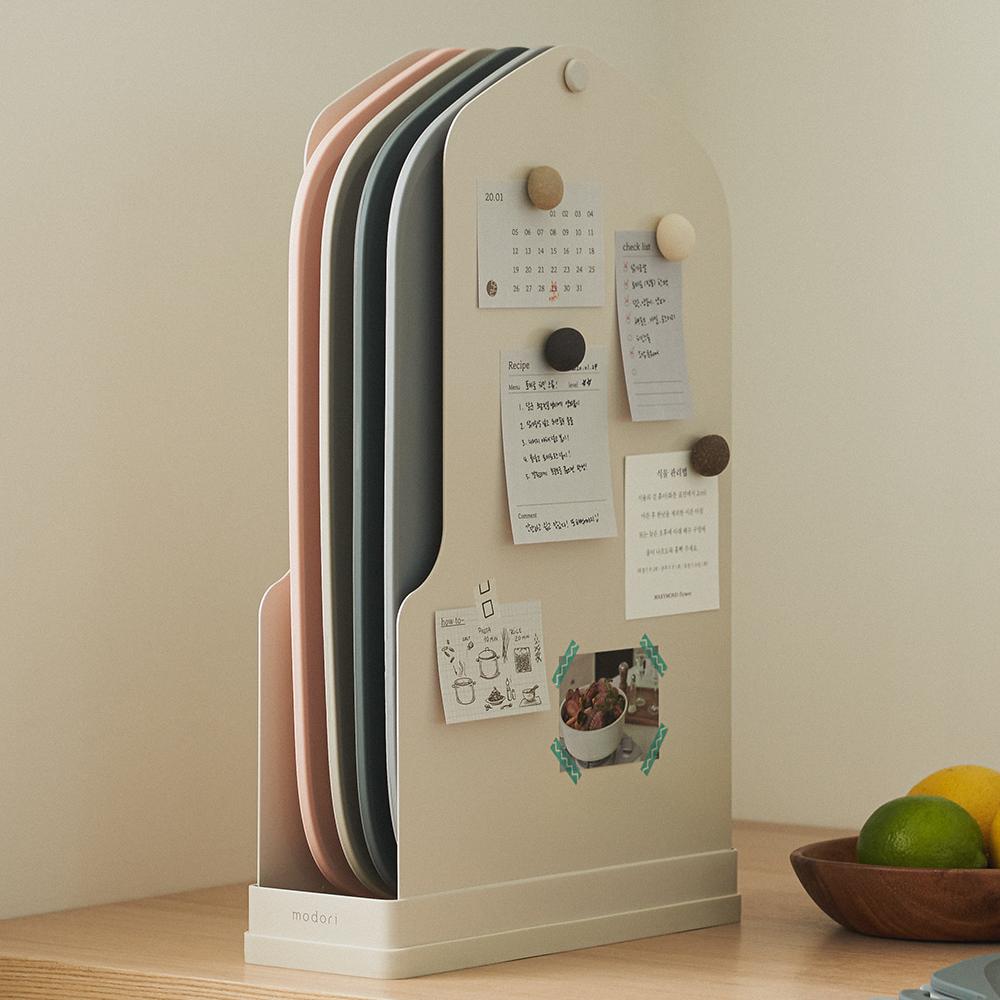 Cutting Board Set (4-Color Boards + Rack) | Fixed color