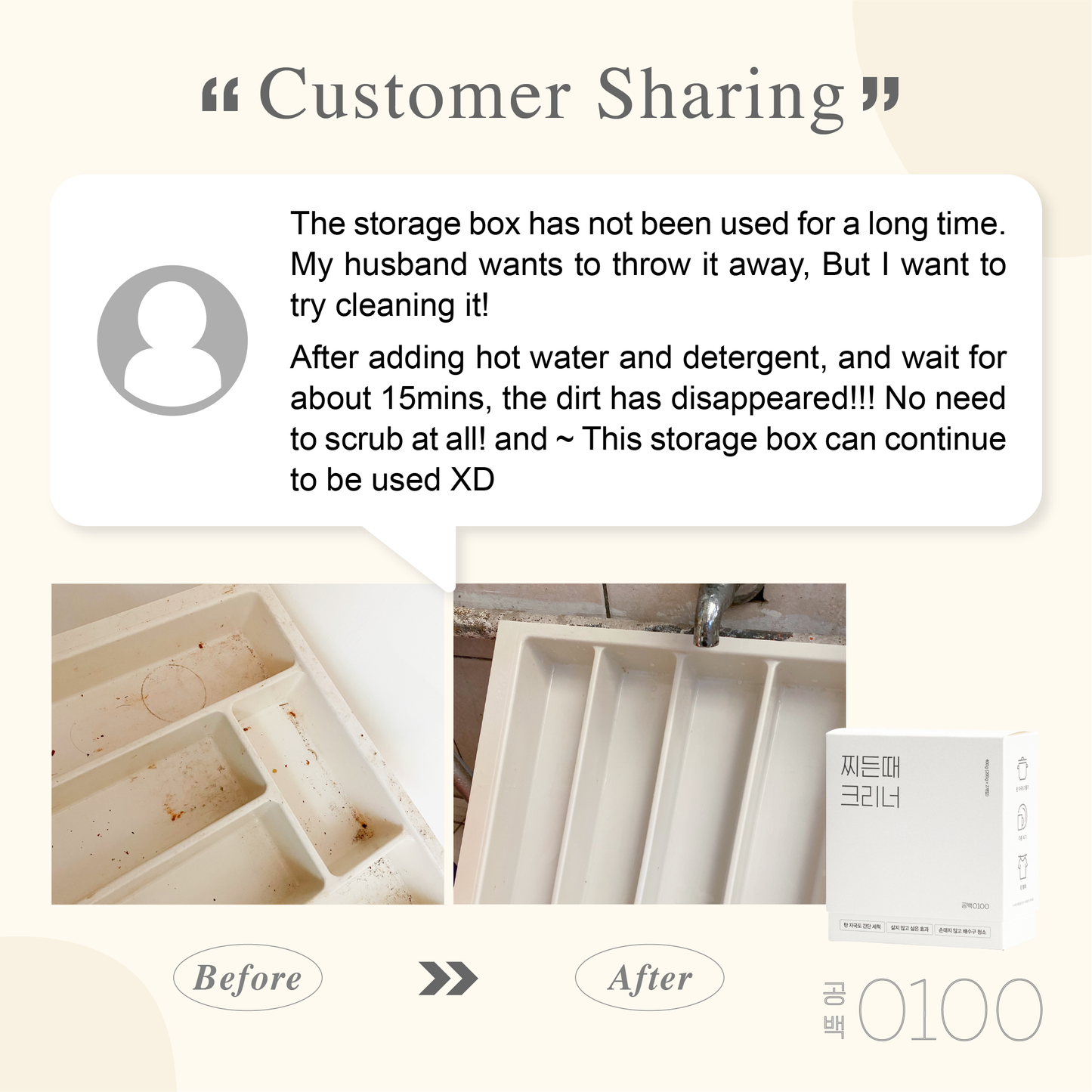 Kitchenware Cleaner | Multi-purpose stain remover
