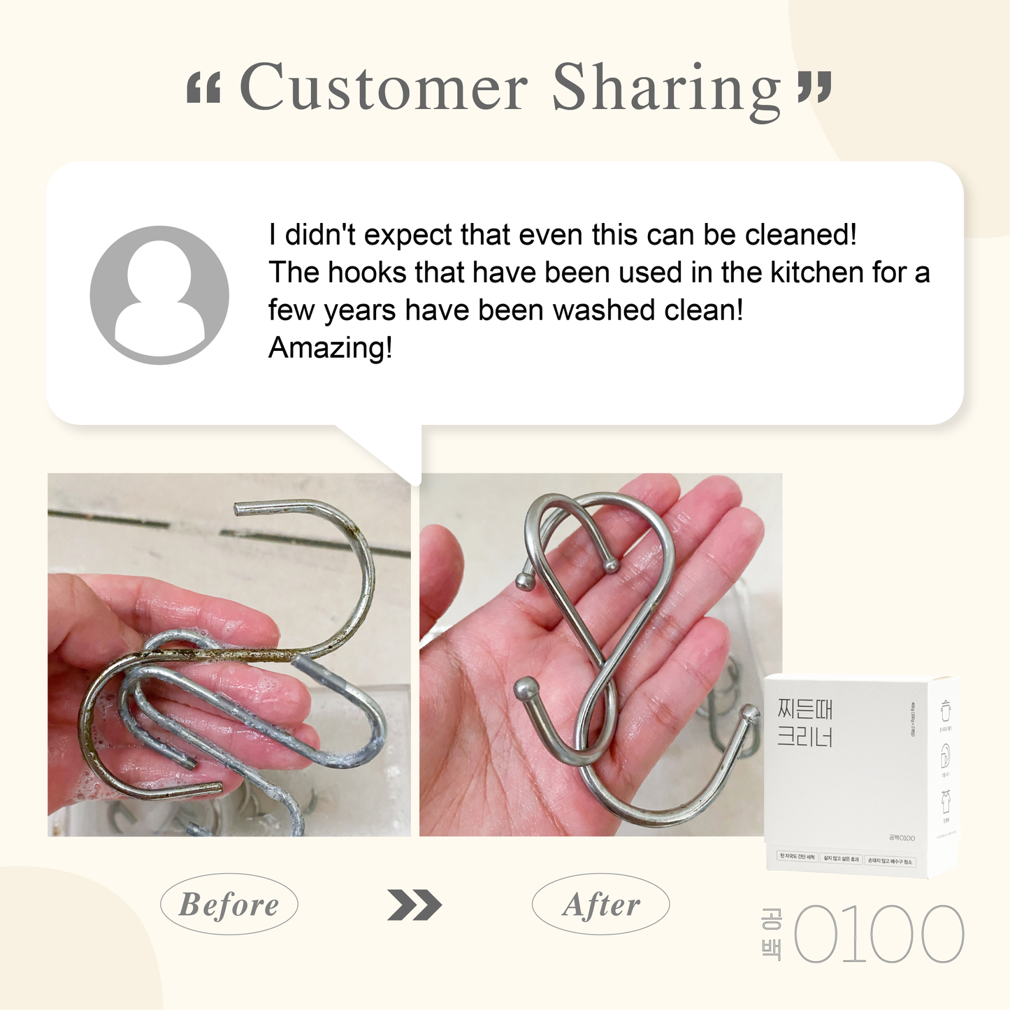 Kitchenware Cleaner (2 bottles/box) | Multi-purpose stain remover