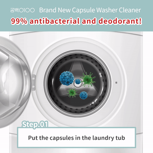 Capsule Washer Cleaner | Washing machine cleaner