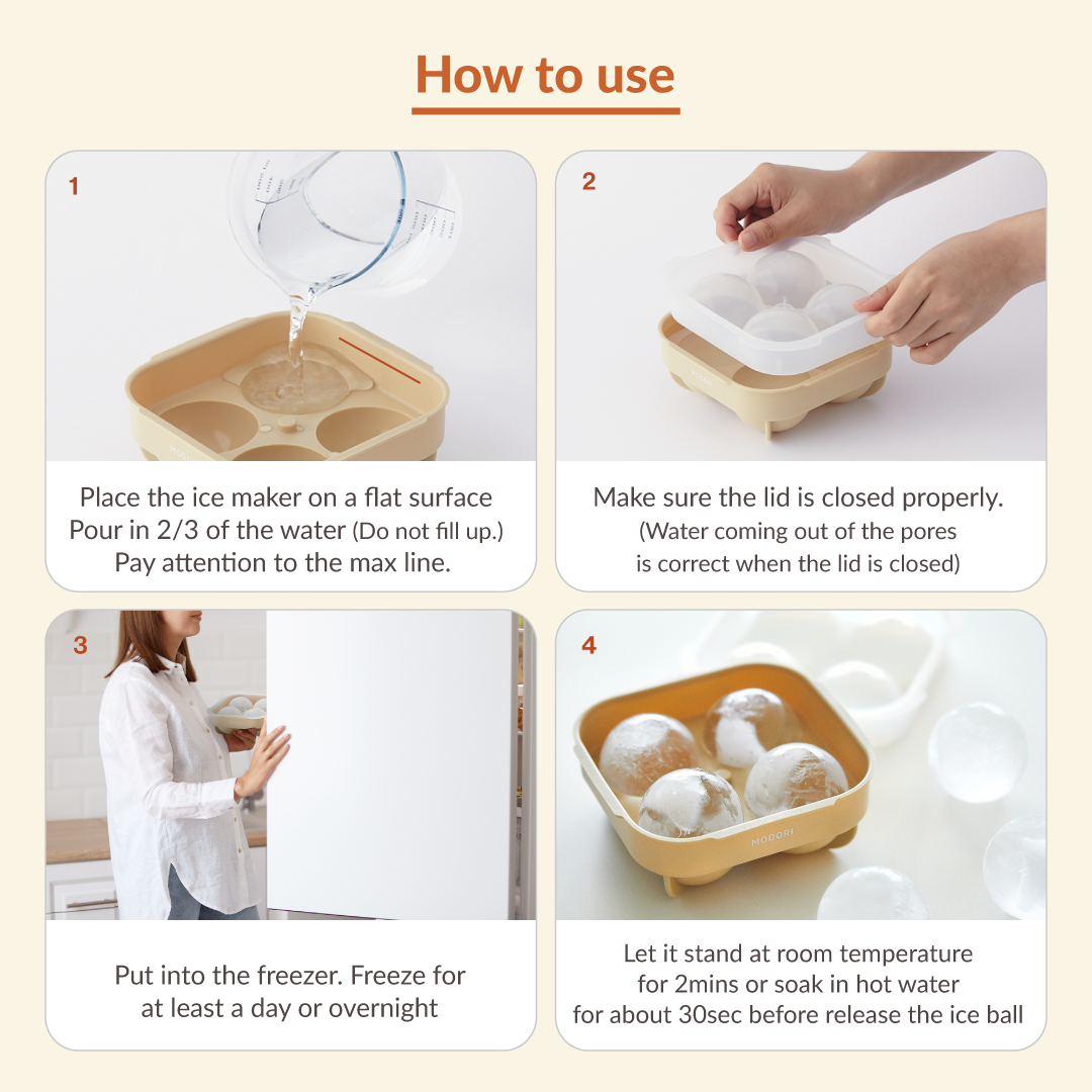 Silicone Ice Ball Maker