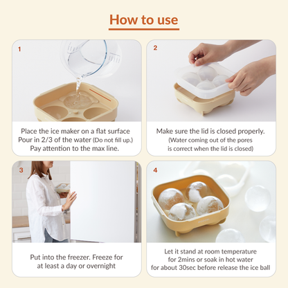 Silicone Ice Ball Maker