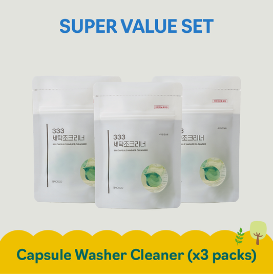Capsule Washer Cleaner (3 Packs) Super Value Combo