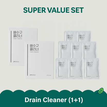 Drain Cleaner (2 Packs) Combo Set