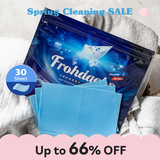 FROHDACHS Dual Ultra-Concentrated Laundry Sheets (30 sheets)