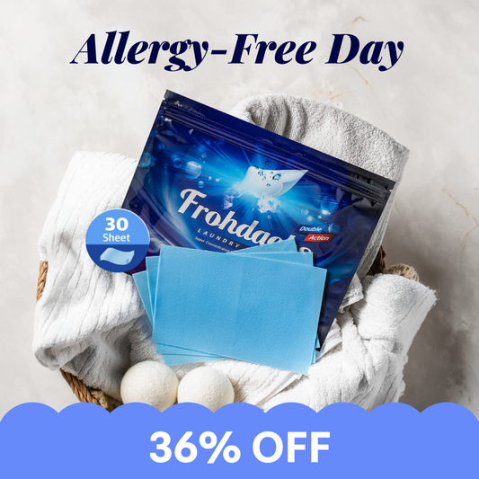 FROHDACHS Dual Ultra-Concentrated Laundry Sheets (30 sheets)