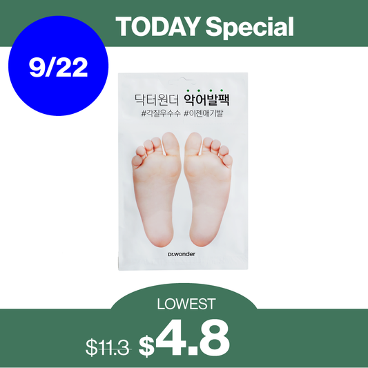 Good-bye Dirty Foot Solution | Exfoliate